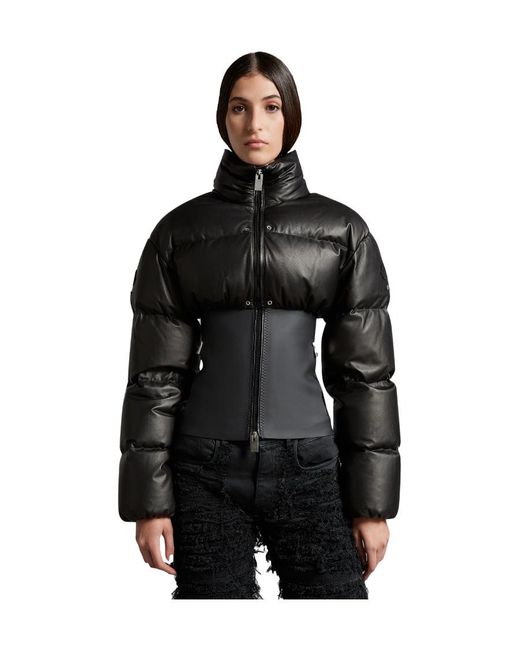 Moncler Black Yongal Short Down Jacket