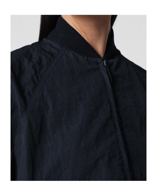 Herno Blue Zip-Up Nylon Jacket