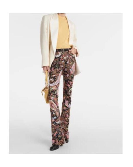 Etro Yellow Wool Top