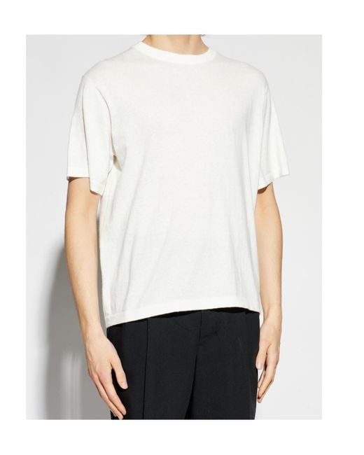 Lisa Yang White Bradley T-Shirt for men
