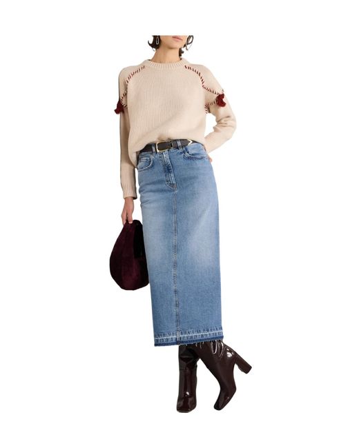 Fortela Natural Wool And Cashmere-Blend Sweater