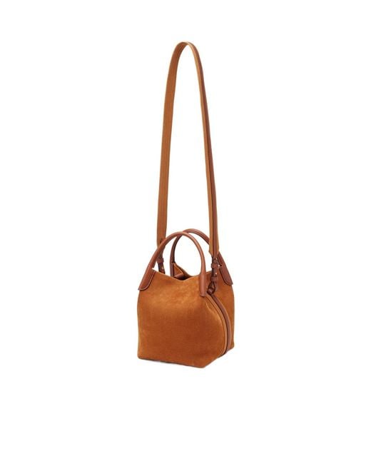 Loro Piana Brown Small Bale Bag