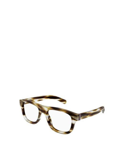 Gucci Multicolor Eyewear Aviator Frame Glasses for men
