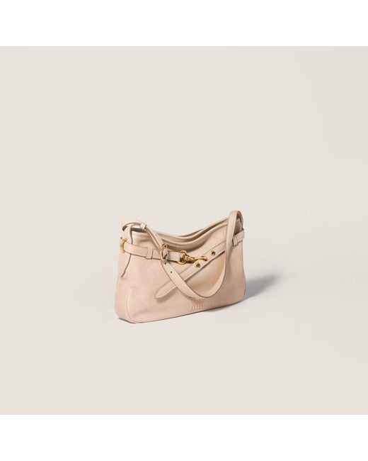Miu Miu Natural Aventure Nappa Leather Bag
