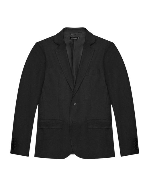 Antony Morato Black Single-Breasted Suit Jacket for men
