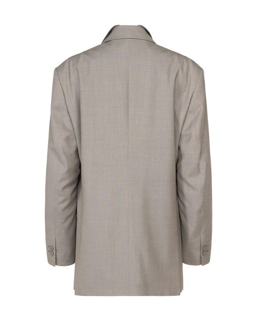Issey Miyake Gray Honest Ensemble Jacket
