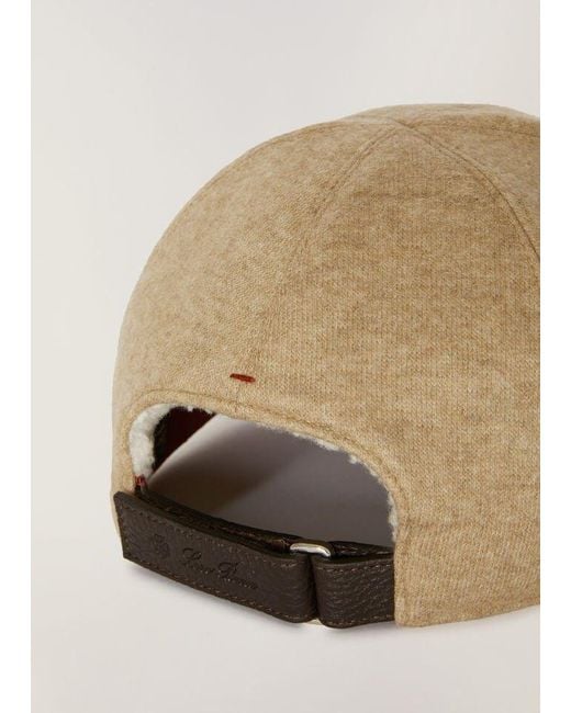 Loro Piana Natural Glacier Baseball Cap for men