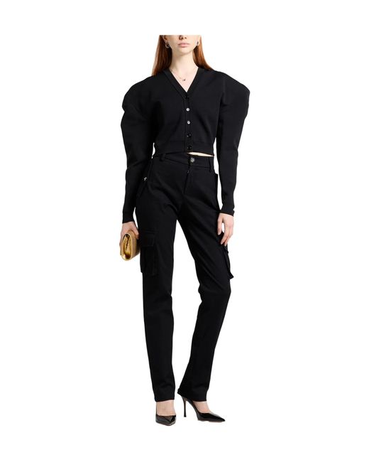 Dolce & Gabbana Black Solid Color Cardigans