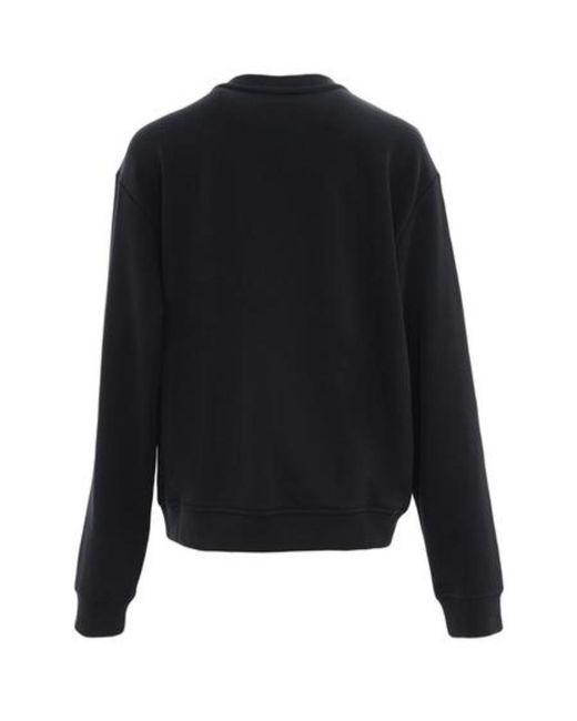 Moschino Black Logo Printed Sweater