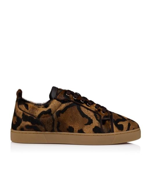 Christian Louboutin Brown Louis Junior Sneakers for men