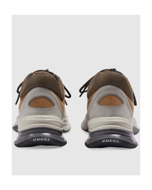 Gucci Brown Run Sneaker 'Light' for men