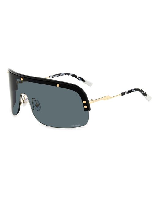 Missoni Black Solid-Color Sunglasses
