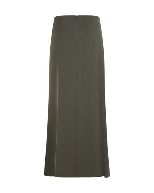 P.A.R.O.S.H. Green P.A.R.O..H. Long Skirt