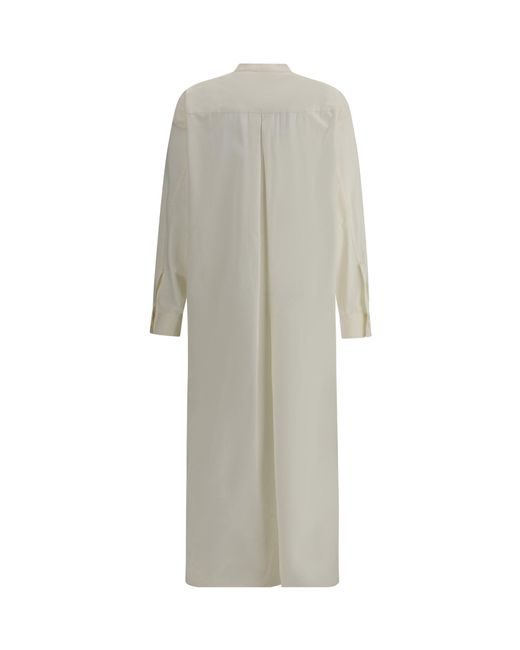 Jil Sander Shirt Dress in Gray | Lyst Jil Sander Shirt Dress in Gray | Lyst