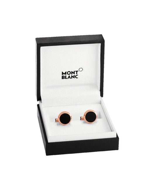 Montblanc White Meisterstuck Cufflinks for men