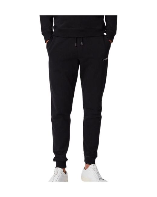 Les Deux Black Micro-Standard Sweatpants for men