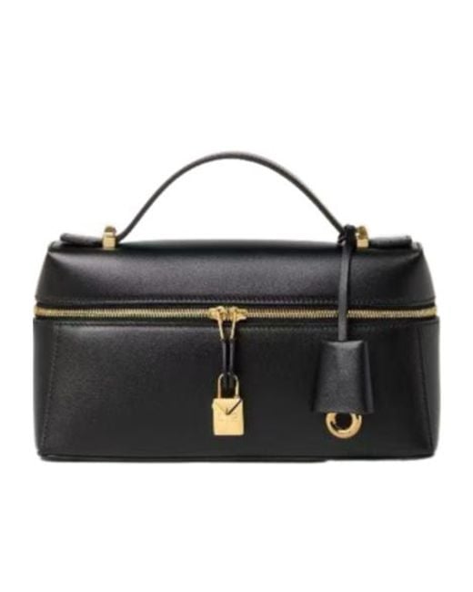 Loro Piana Black Extra Bag L23 Shoulder Bag
