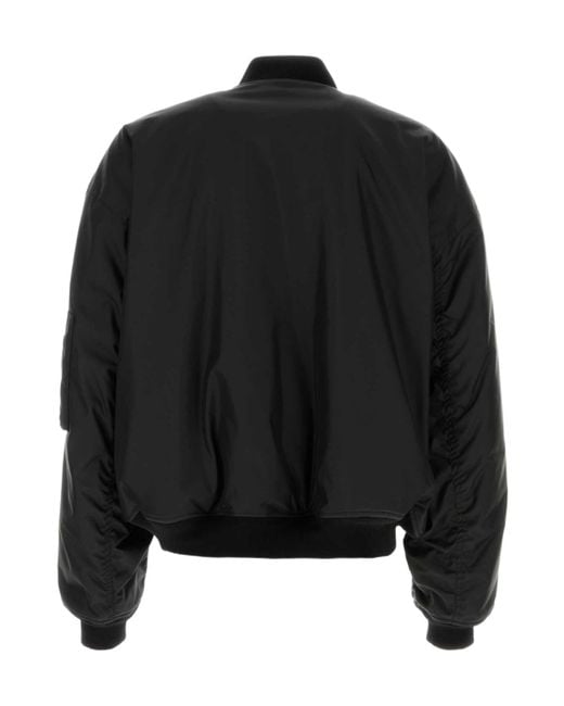 Balenciaga Black X Automobili Lamborghini Bomber Jacket for men