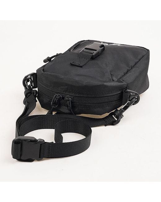 NANGA Black Ur Shoulder Bag for men