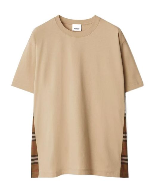 Burberry Natural Logo Short-Sleeved T-Shirt