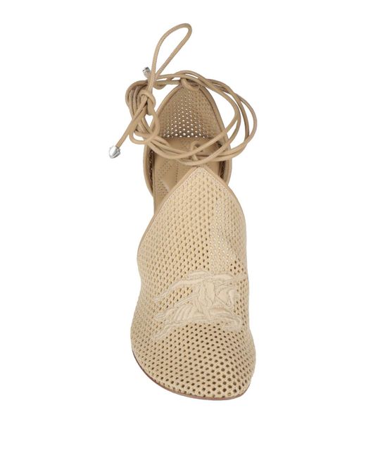 Burberry Metallic Simple High Heels