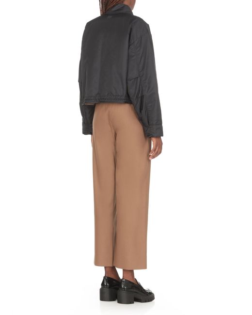 Weekend by Maxmara Blue Reversible Short Bomber Jacket