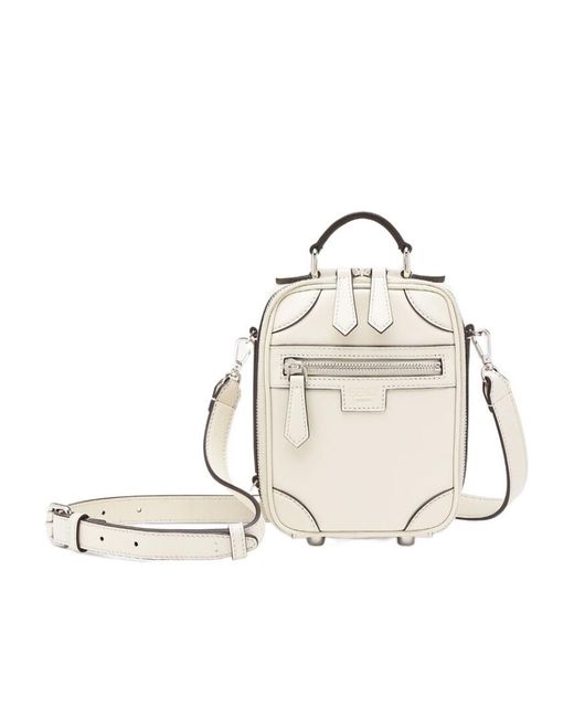 Fendi White Travel Mini Crossbody Bag for men