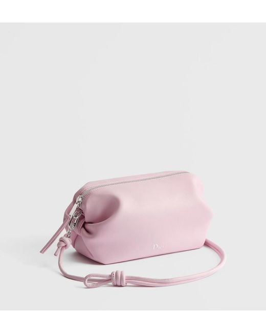 Dior Pink Bow Pouch