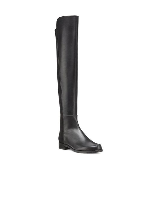 Stuart Weitzman Black 5050 Knee-Length Boots
