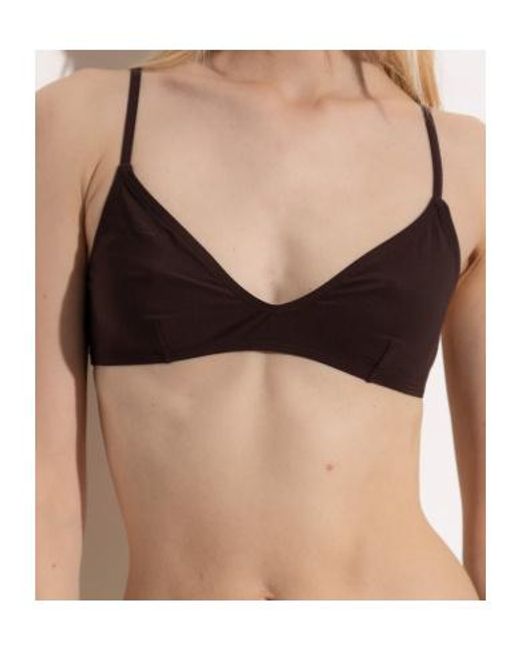 Tory Burch Brown Triangle Cup Bralette