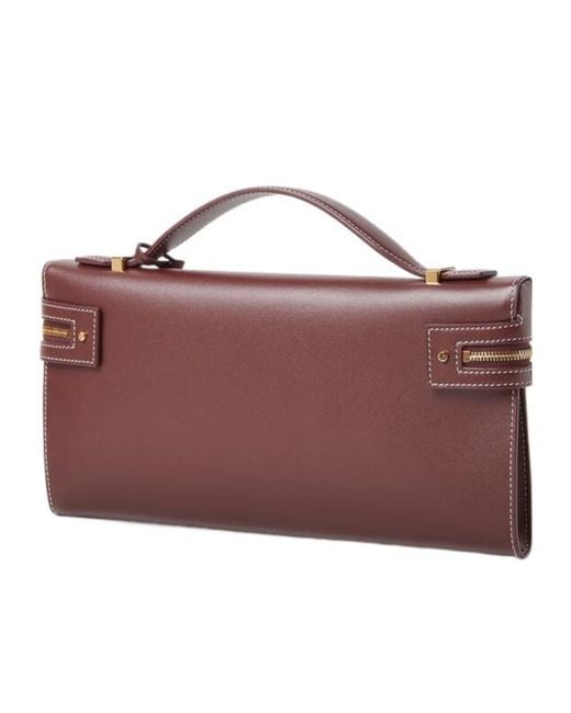 Loro Piana Red Extra Clutch L29