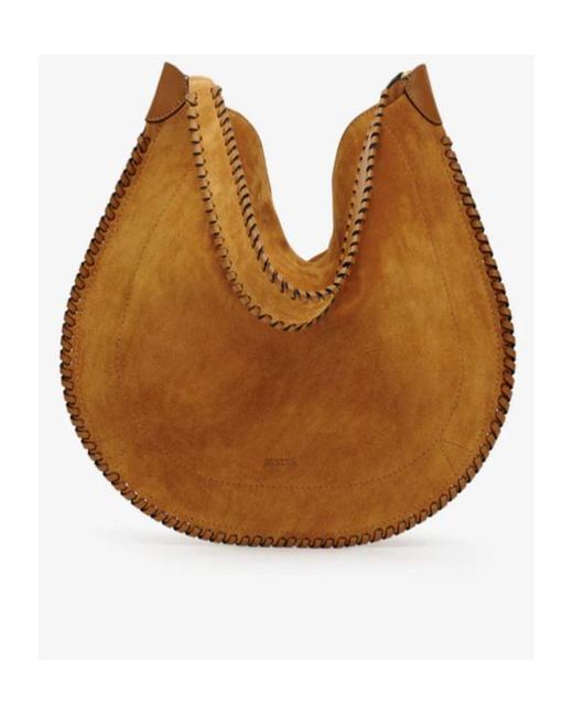 Isabel Marant Brown Oskan Hobo Soft Bag