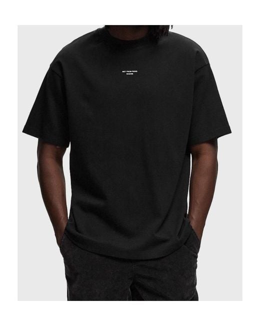 Drole de Monsieur Black Drôle De Monsieur Le Slogan Classique T-Shirt for men