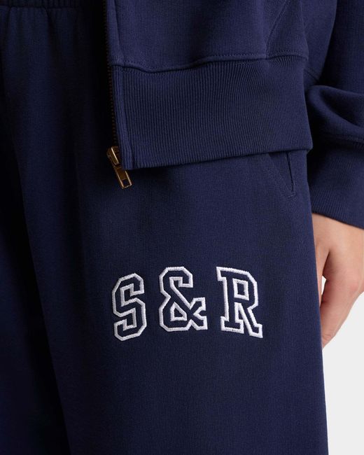 Sporty & Rich Blue Sr Ivy Sweatpant