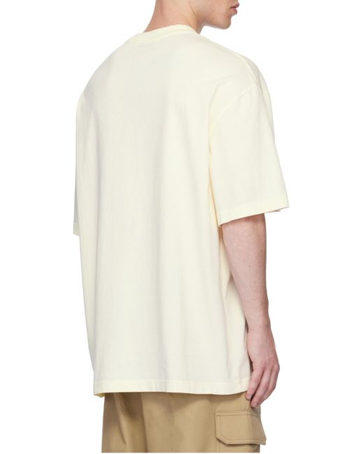 Ambush Natural Ball-Chain Crewneck T-Shirt for men