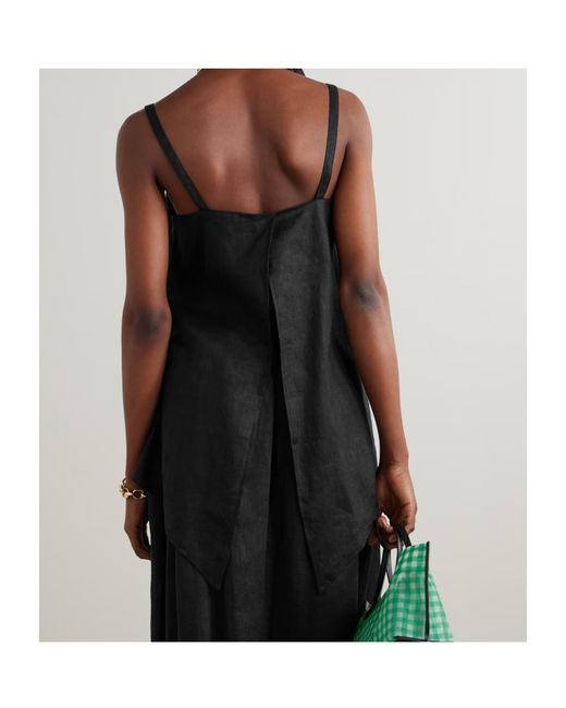 Posse Black Ginny Linen Tank