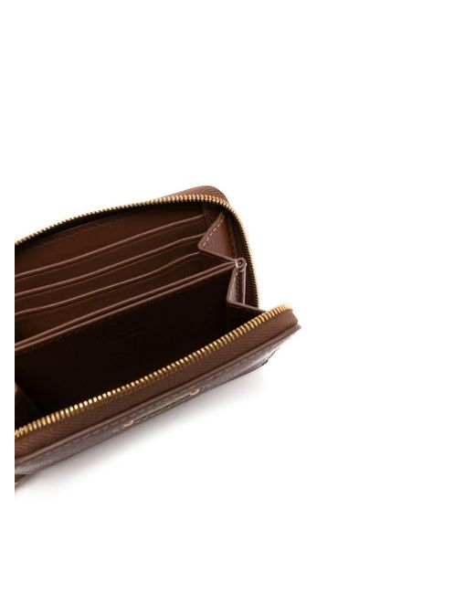 Mulberry Brown 'Zip Around' Wallet