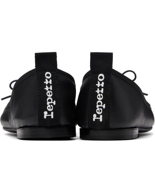 Repetto Black Garance Ballet Flats