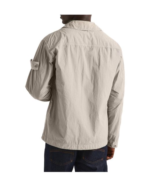 Stone Island Gray Shirt-Style Jacket for men