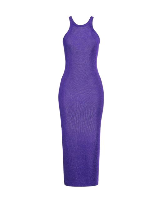 Sportmax Purple Midi Dresses