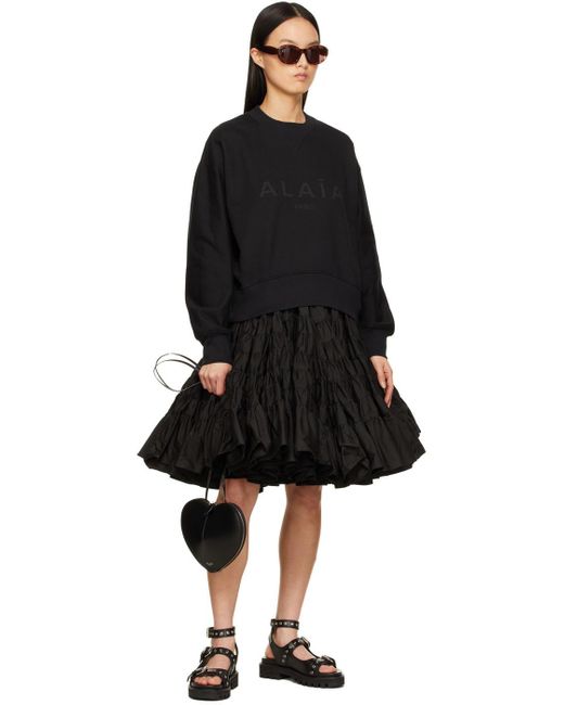 Alaïa Black Alaïa Le Coeur Heart-Shape Bag