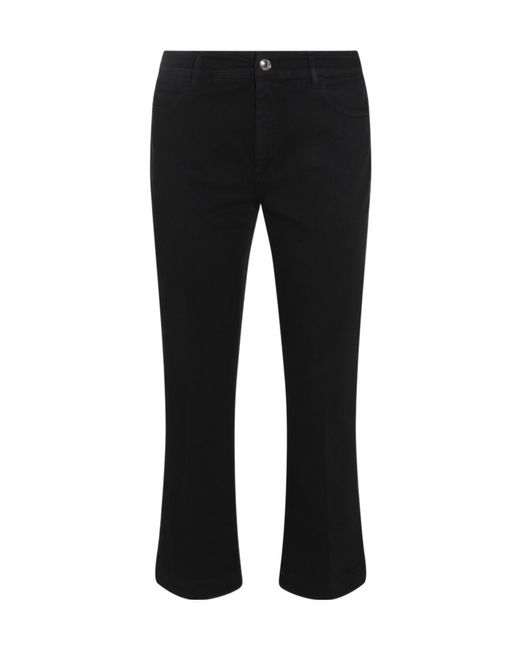 Sportmax Black Nilly Flared Jeans
