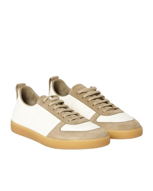 Church's Metallic Round Toe Lace-Up Sneakers for men