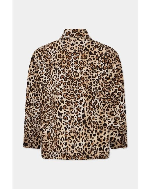 DSquared² Multicolor Animal Print Single-Breasted Jacket