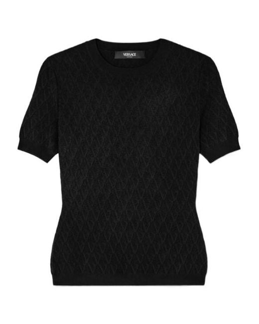 Versace Black T-Shirts
