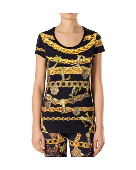 Philipp Plein Black Logo Detail T-Shirt