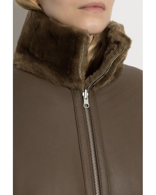 Arma Brown Reversible Coat