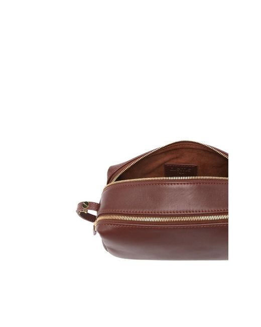 Elleme Brown Double-Zip Cross Body Bag