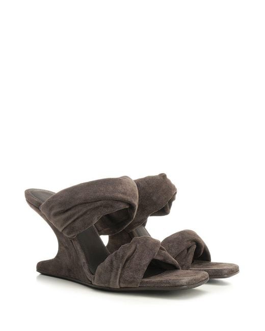 Rick Owens Brown Cantilever 6 Twisted