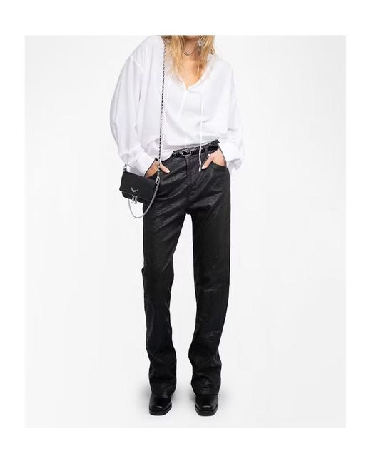 Zadig & Voltaire White Long Sleeve Shirt